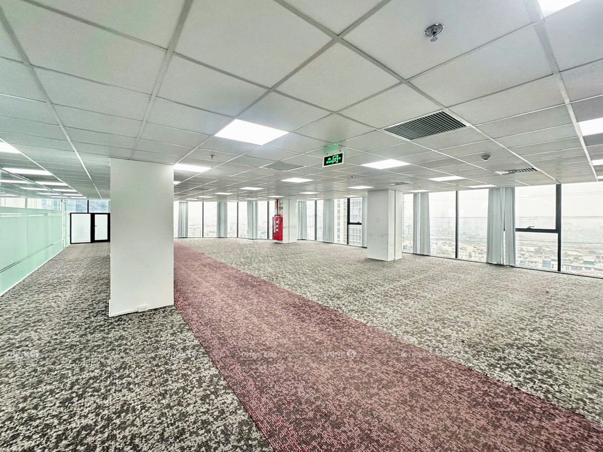 Mặt bằng văn phòng cho thuê điển hình Vạn Phúc Building