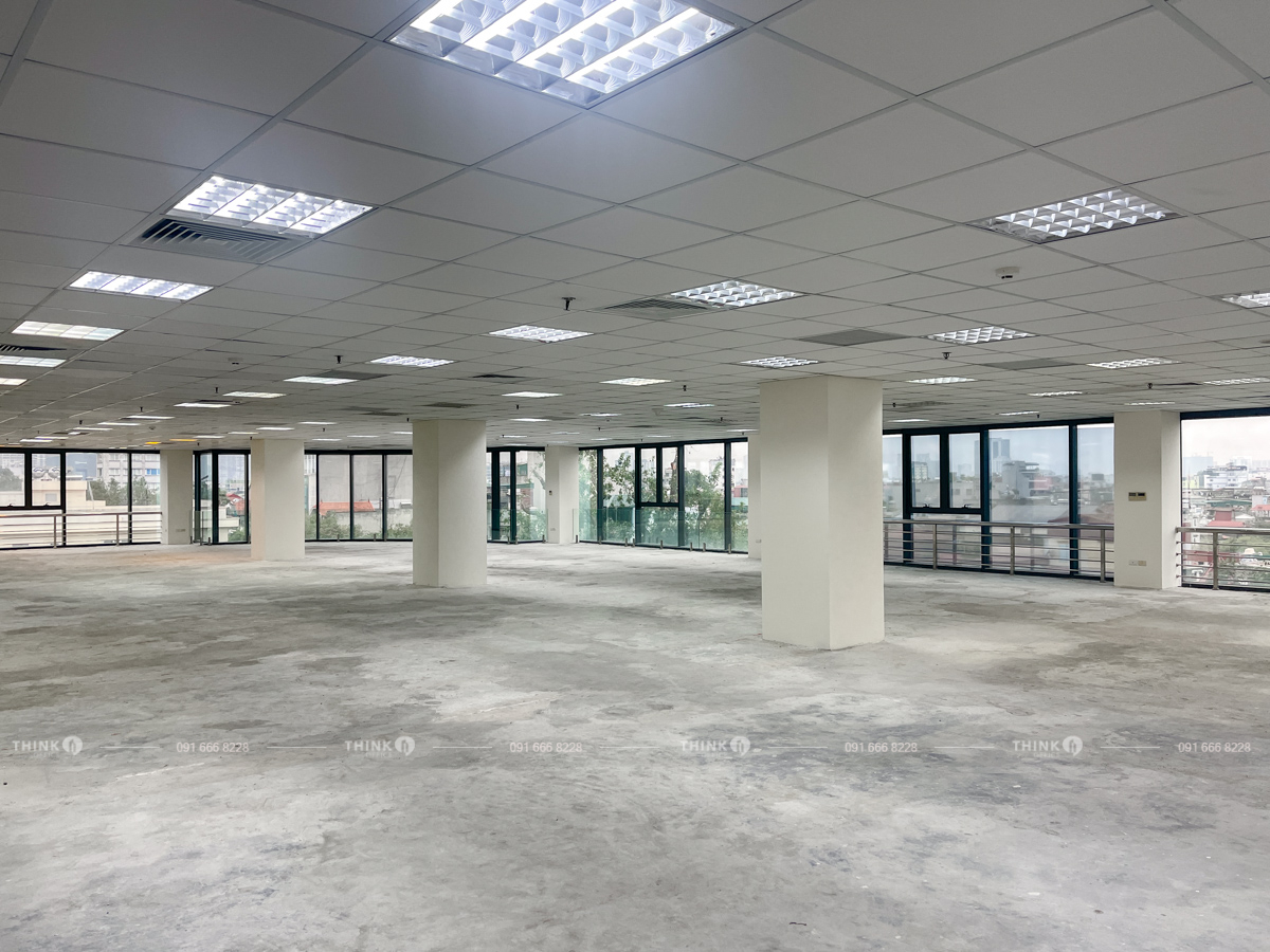 Mặt bằng văn phòng cho thuê điển hình Vinafor Building Lò Đúc
