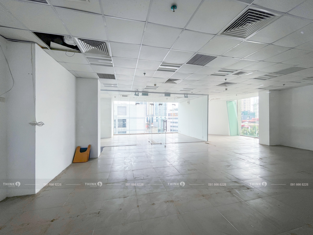 Mặt bằng văn phòng cho thuê điển hình toà nhà C14 Bắc Hà