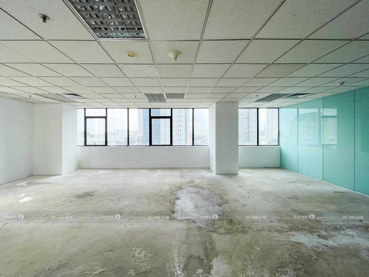 Mặt bằng văn phòng cho thuê điển hình toà nhà CEO Tower Phạm Hùng