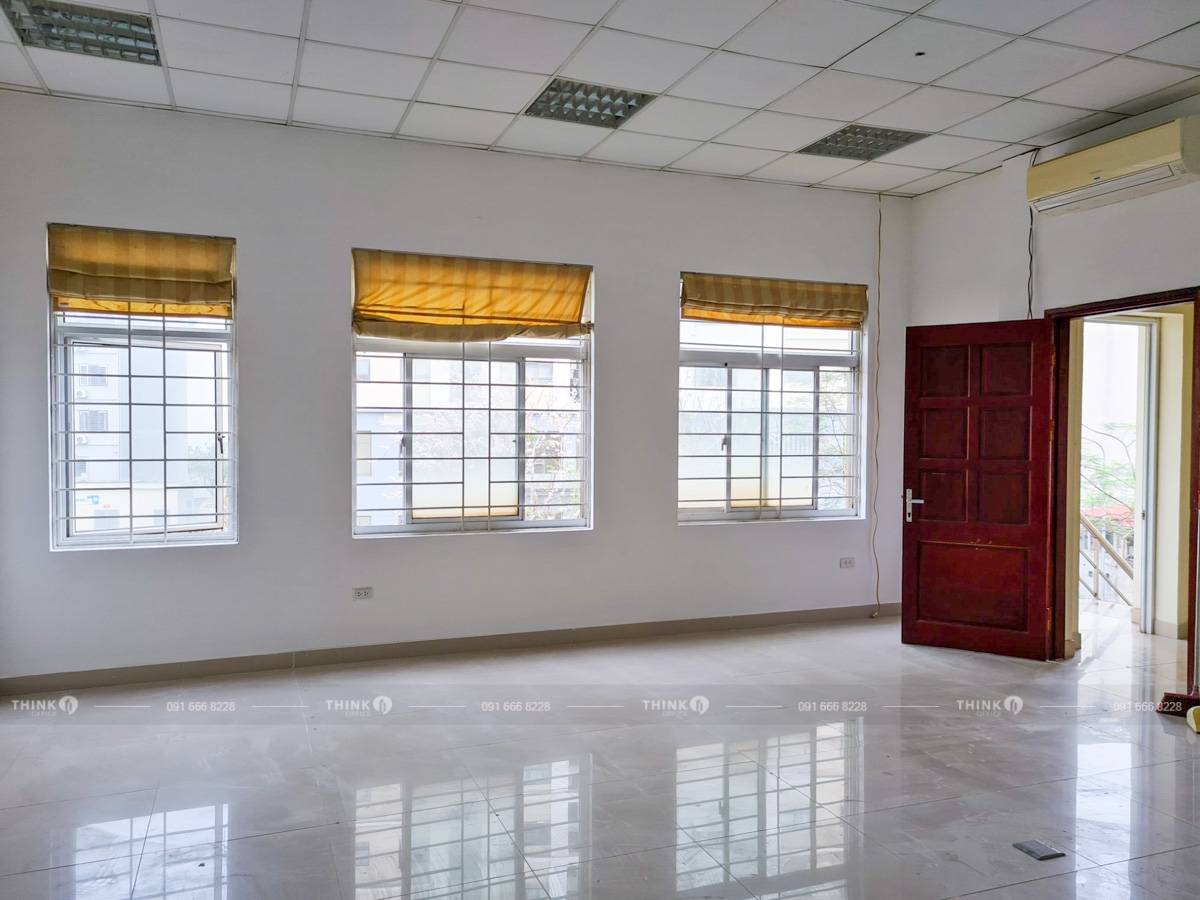 Mặt bằng văn phòng cho thuê điển hình toà nhà IDMC Tây Hồ Building