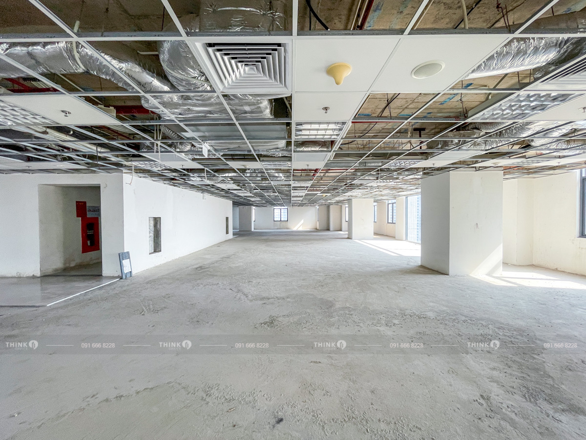 Mặt bằng văn phòng cho thuê điển hình toà nhà Nam Cường Building