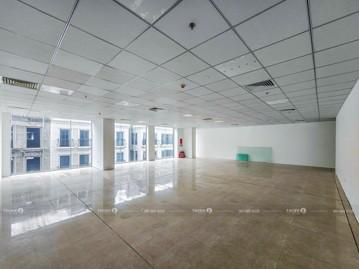 Mặt bằng văn phòng cho thuê điển hình toà nhà PHC Complex