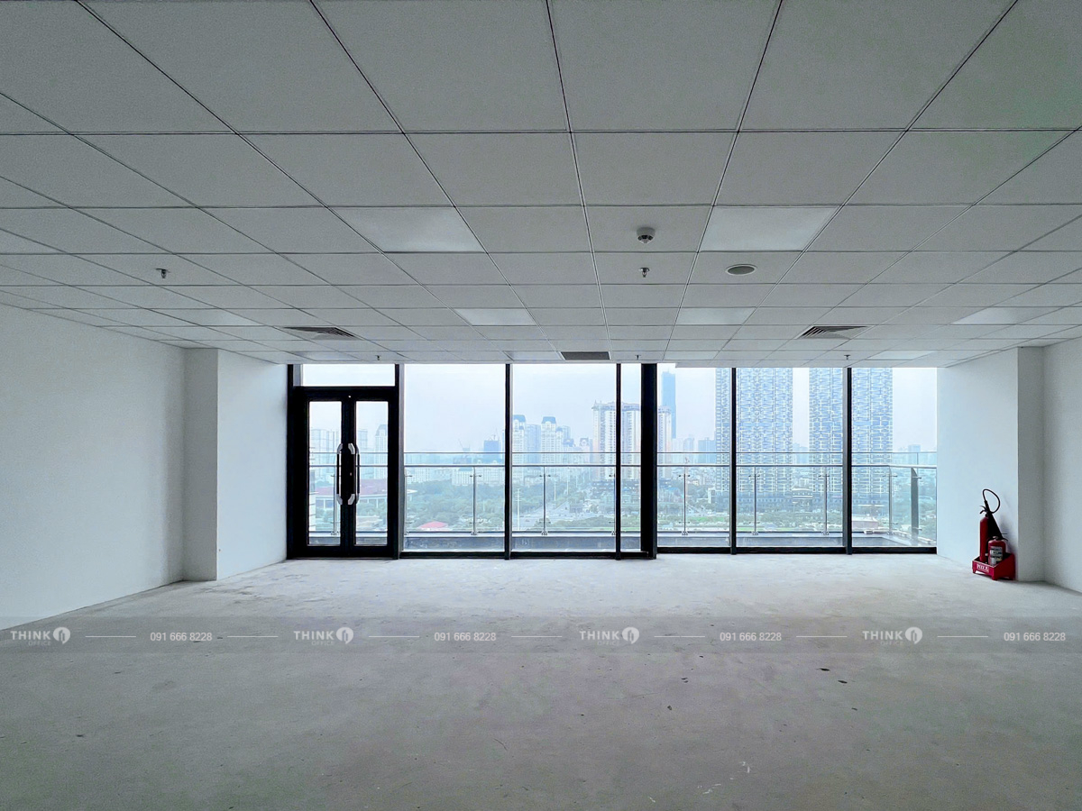 Mặt bằng văn phòng cho thuê điển hình toà nhà Pearl Tower