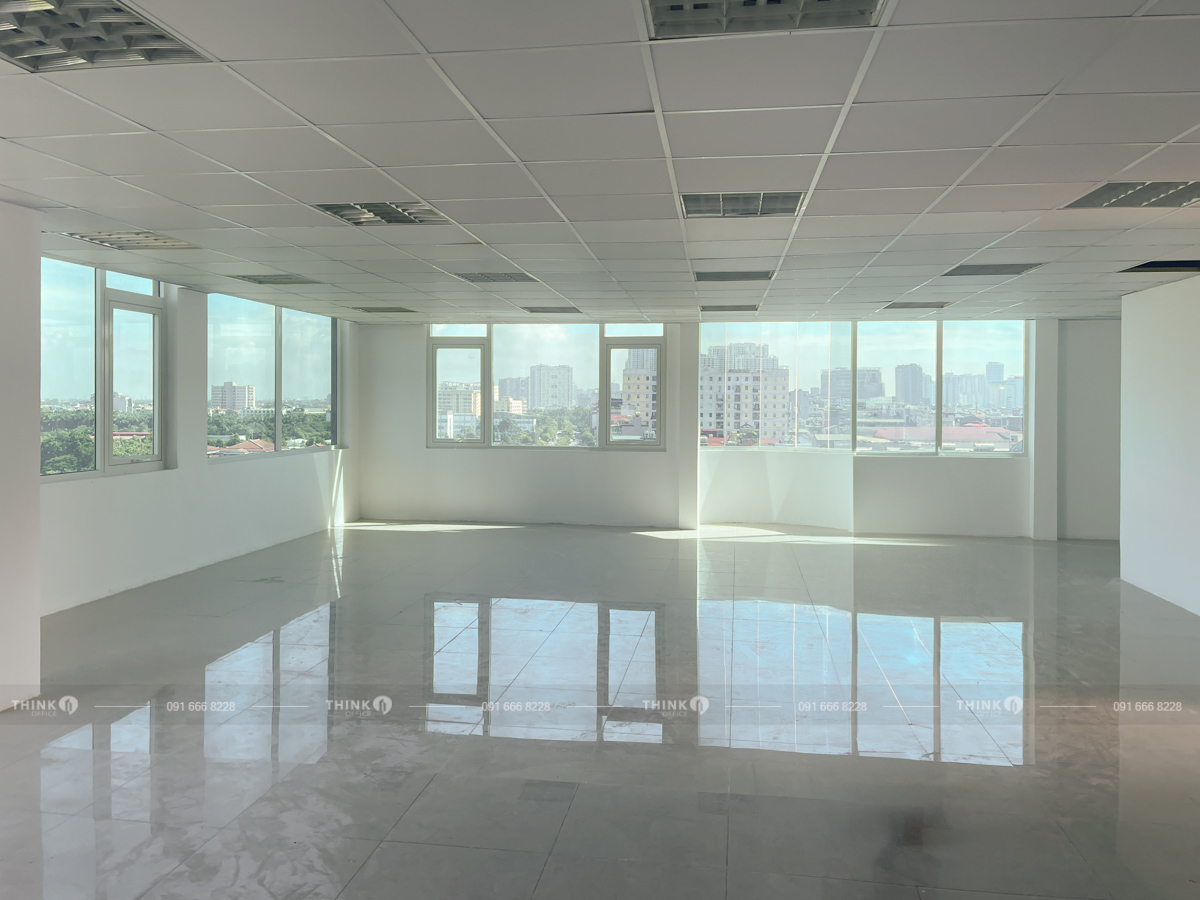 Mặt bằng văn phòng cho thuê điển hình toà nhà Prime Centre Quang Trung