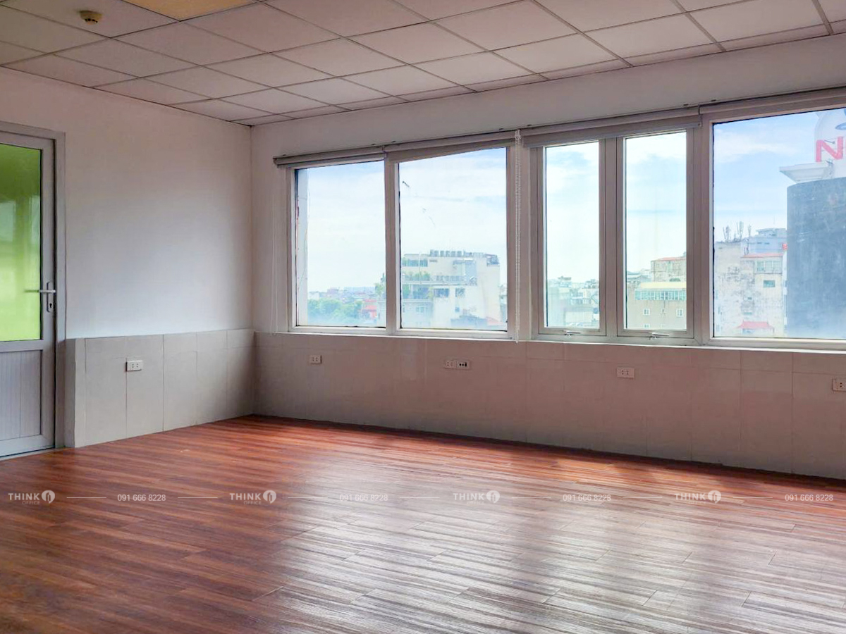 Mặt bằng văn phòng cho thuê điển hình toà nhà Qunimex Building Lê Đại Hành