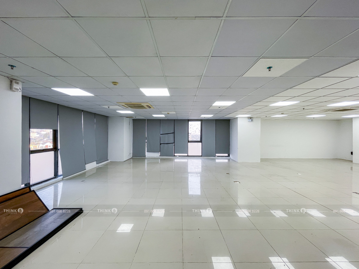 Mặt bằng văn phòng cho thuê điển hình toà nhà SME Hoàng Gia