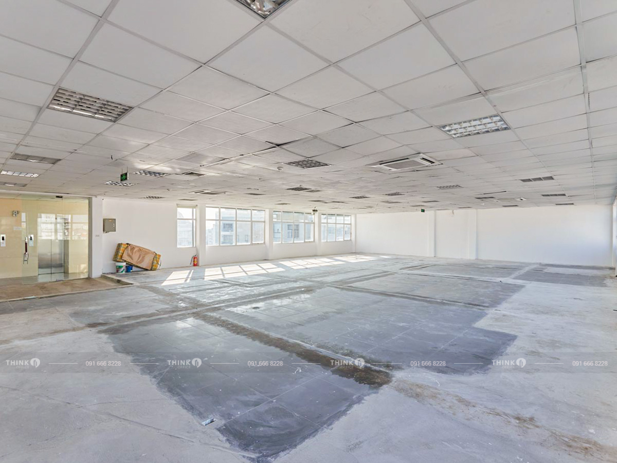 Mặt bằng văn phòng cho thuê điển hình toà nhà Tài Tâm Building Nguyễn Khuyến