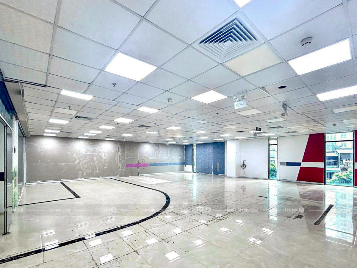 Mặt bằng văn phòng cho thuê điển hình toà nhà Trương Định Plaza