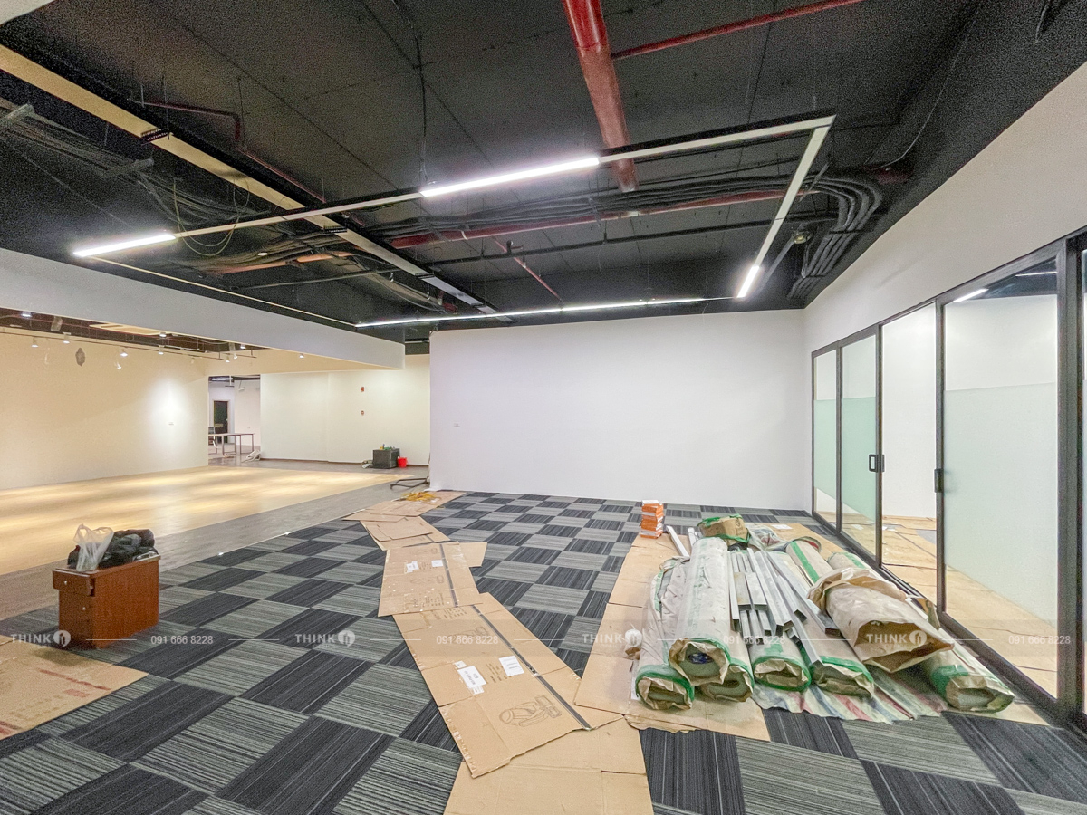 Mặt bằng văn phòng cho thuê điển hình toà nhà Việt Đức Complex
