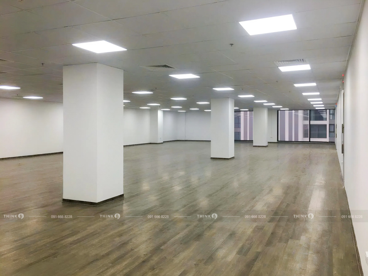 Mặt bằng văn phòng cho thuê điển hình toà nhà Vinhomes West Point