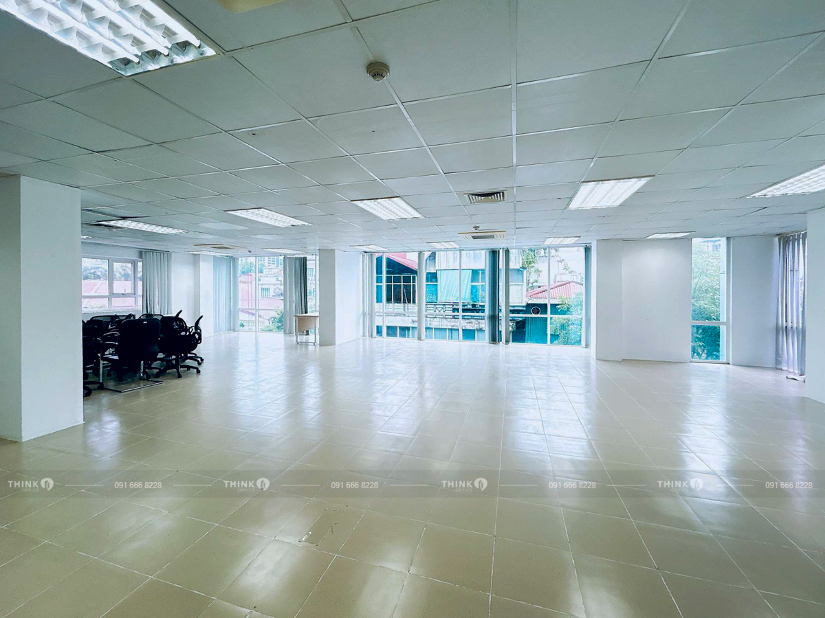 Mặt bằng văn phòng điển hình Trần Gia Building
