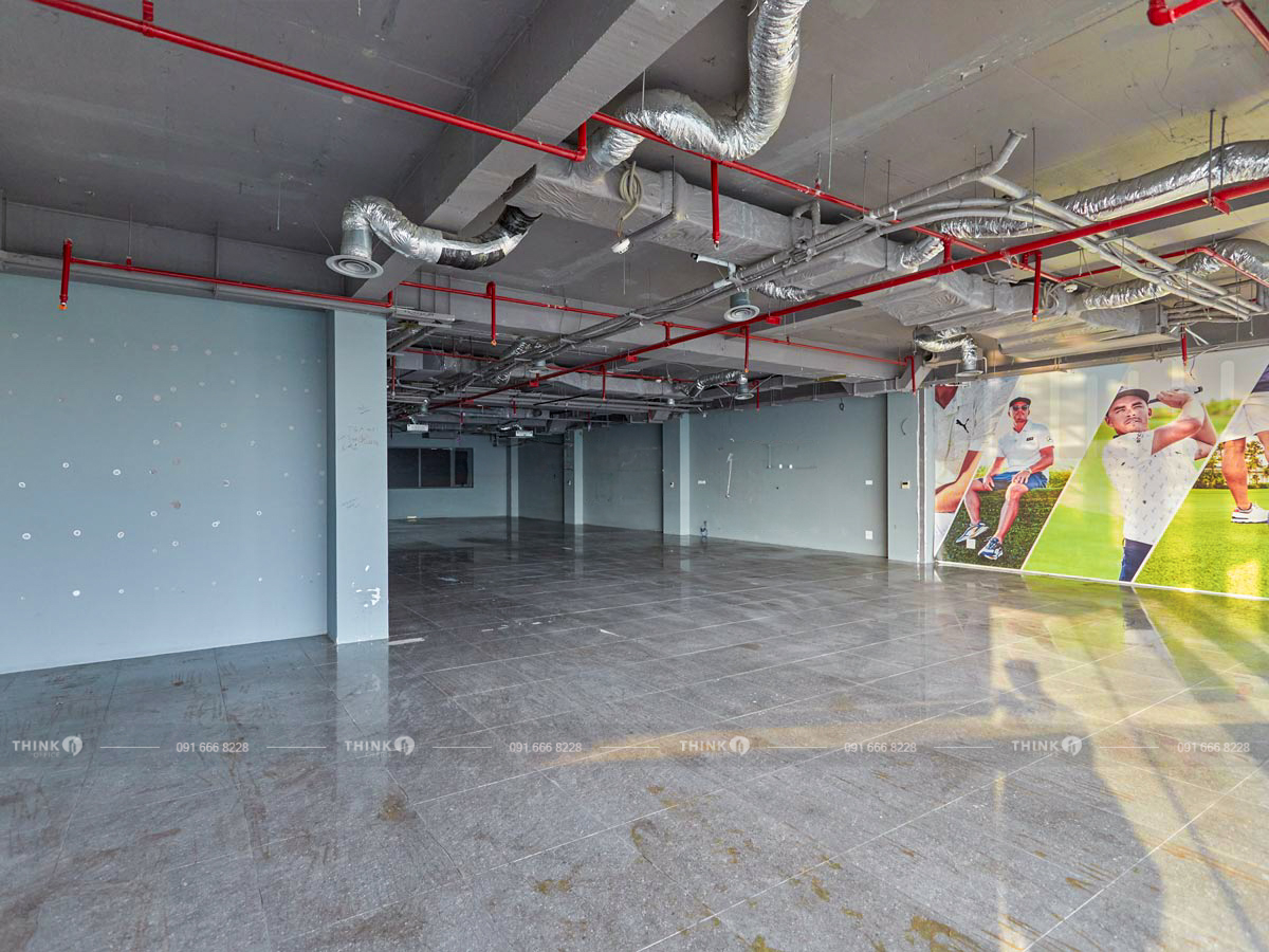 Mặt bằng văn phòng điển hình cho thuê Cora Building Hoà Mã