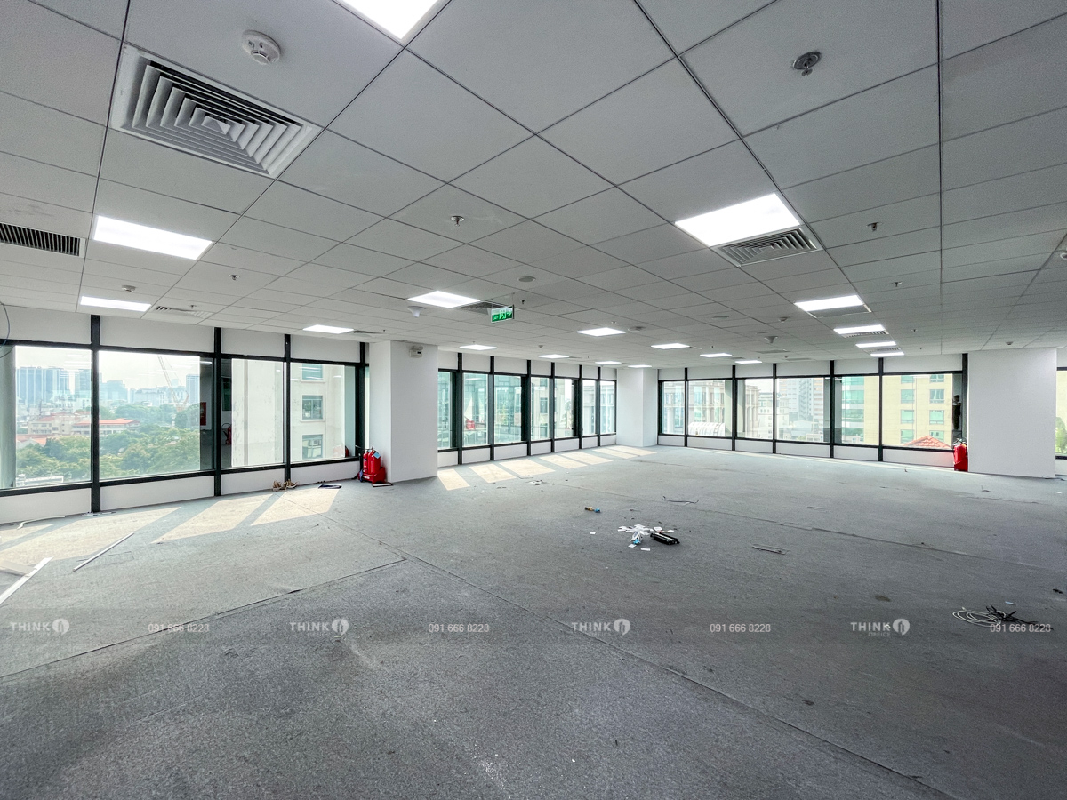 Mặt bằng văn phòng điển hình cho thuê LPB Tower Trần Quang Khải