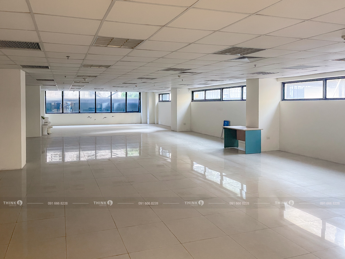 Mặt bằng văn phòng điển hình cho thuê Phú Điền Building