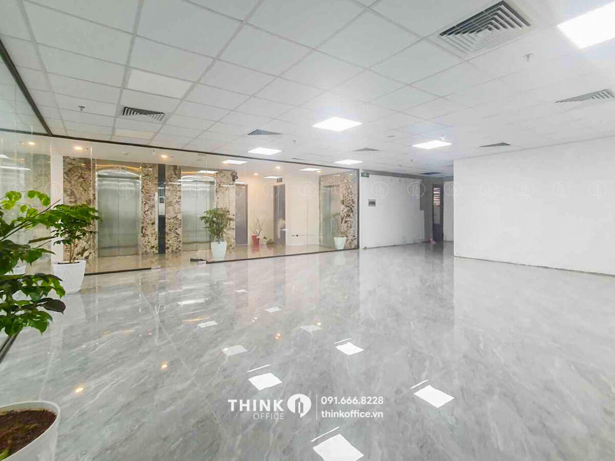 Mặt bằng văn phòng sạch sẽ hiện đại cho thuê tại toà nhà TVL Building 153 Đội Cấn