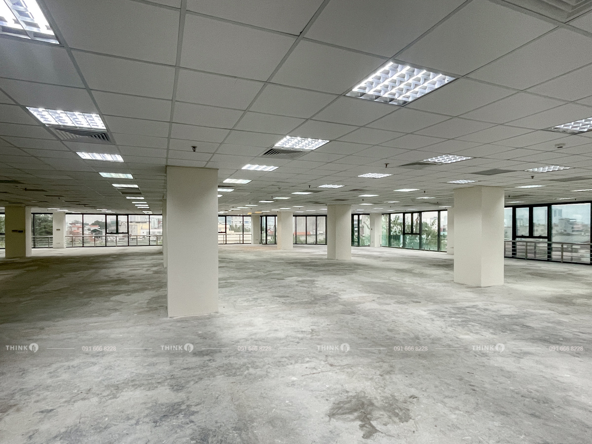 Mặt bằng văn phòng điển hình cho thuê Vinafor Building Lò Đúc