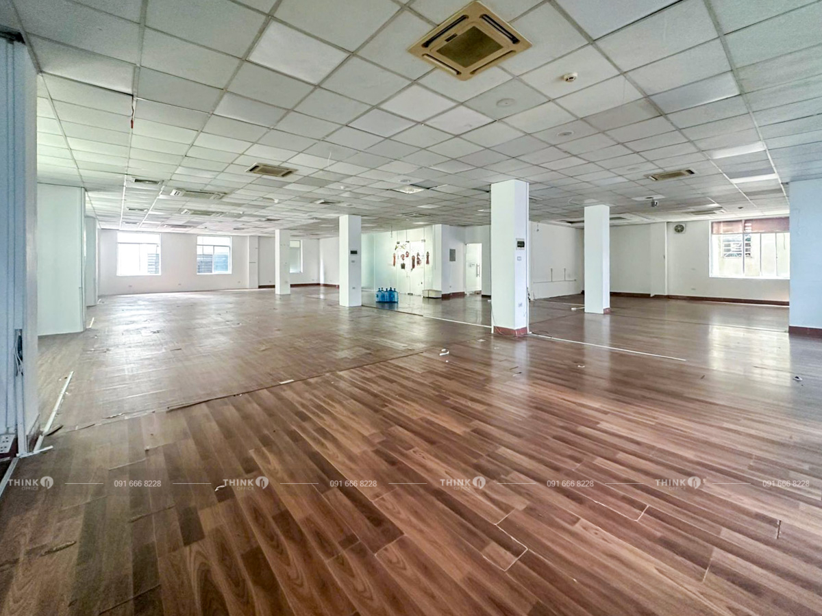 Mặt bằng văn phòng điển hình cho thuê toà nhà B&B Building Đường Láng