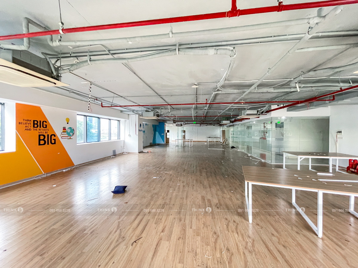 Mặt bằng văn phòng điển hình cho thuê toà nhà FLC Complex Phạm Hùng