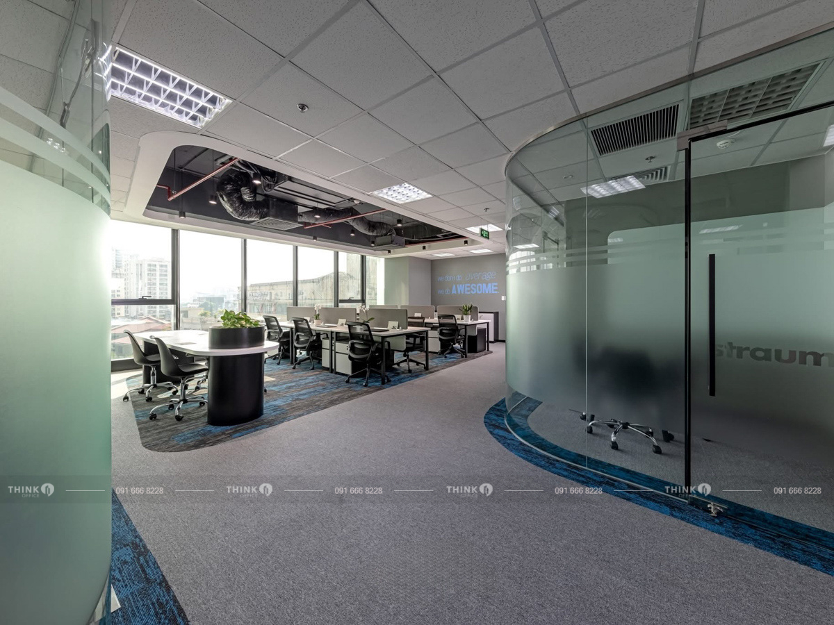 Mặt bằng văn phòng điển hình cho thuê toà nhà Gelex Tower Lê Đại Hành