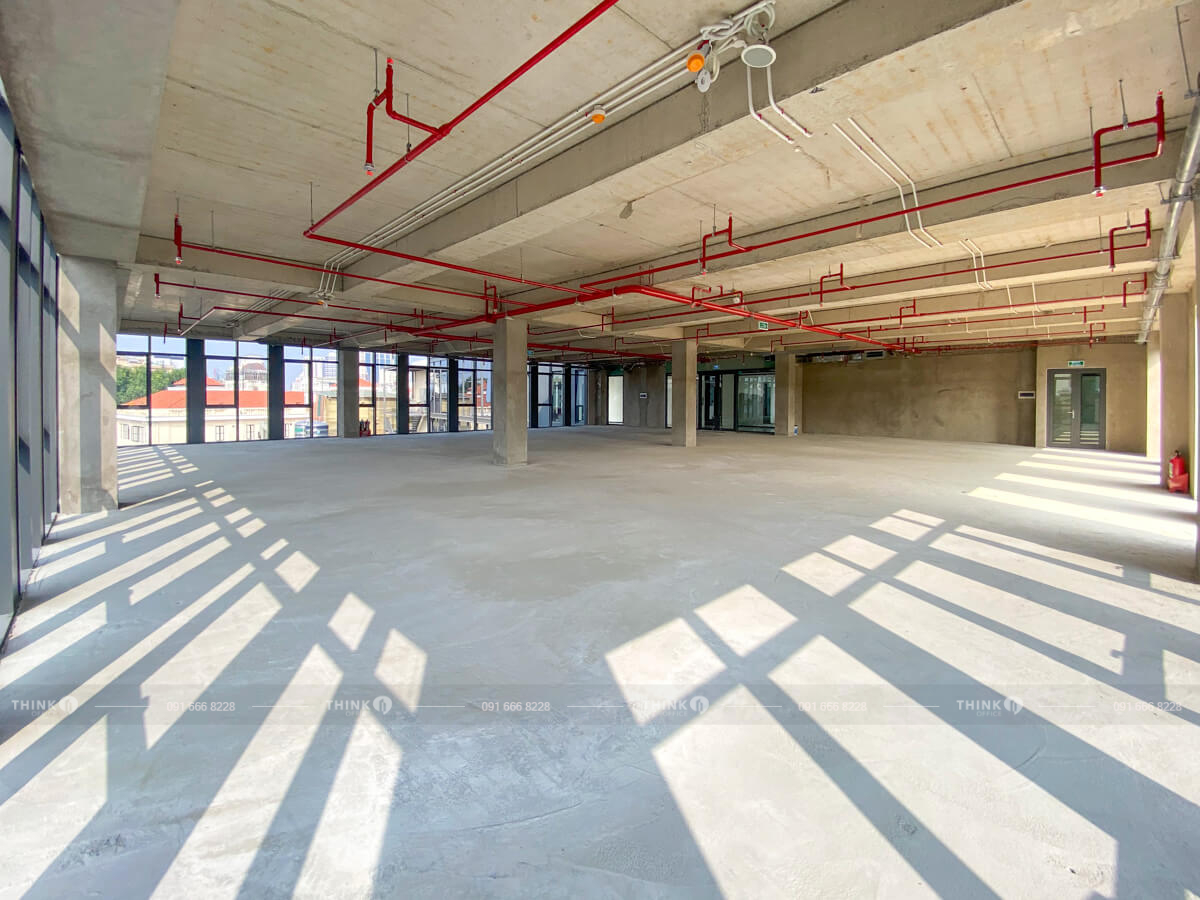 Mặt bằng văn phòng điển hình cho thuê toà nhà HEAC Building