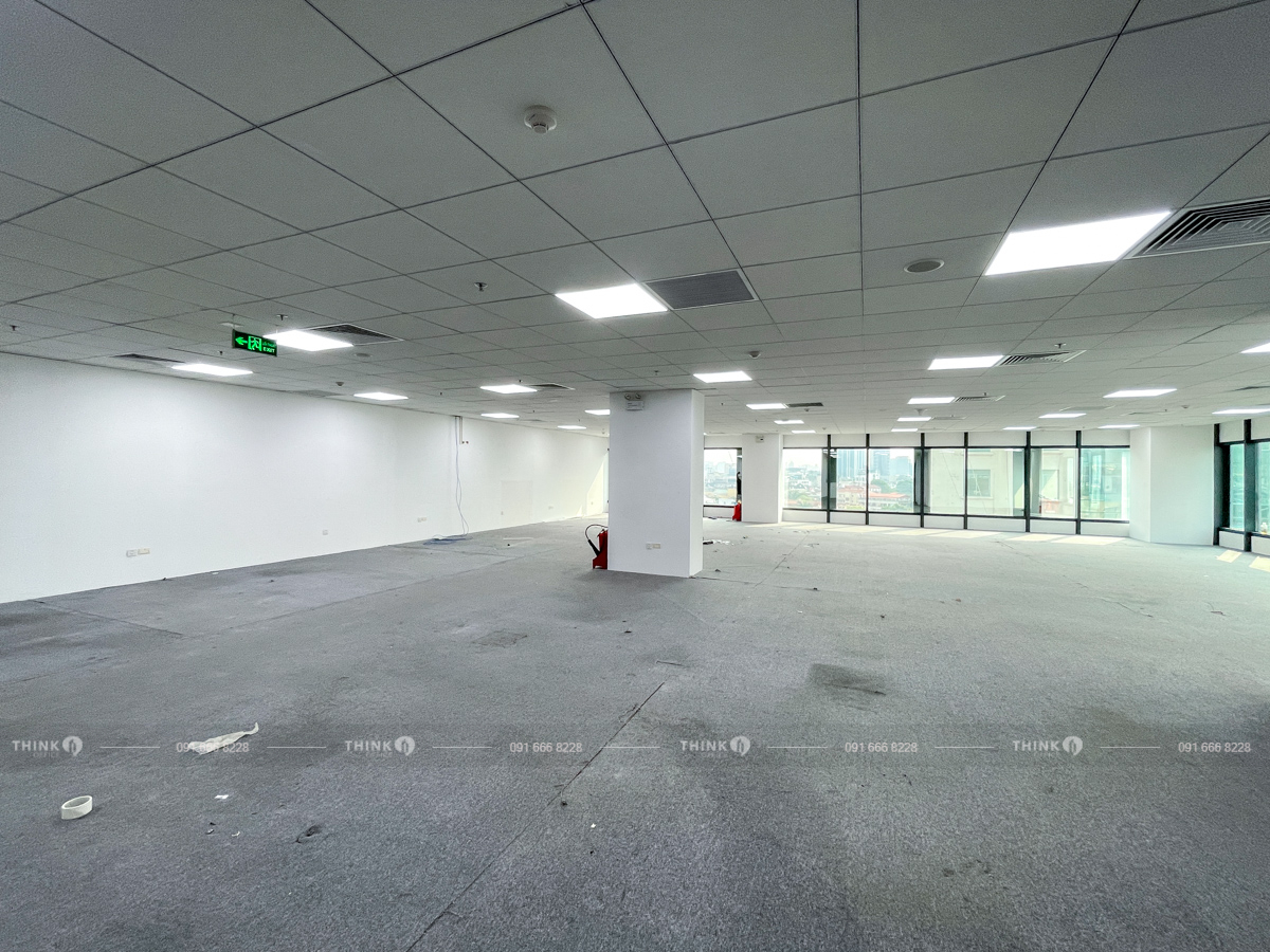 Mặt bằng văn phòng điển hình cho thuê toà nhà LPB Tower