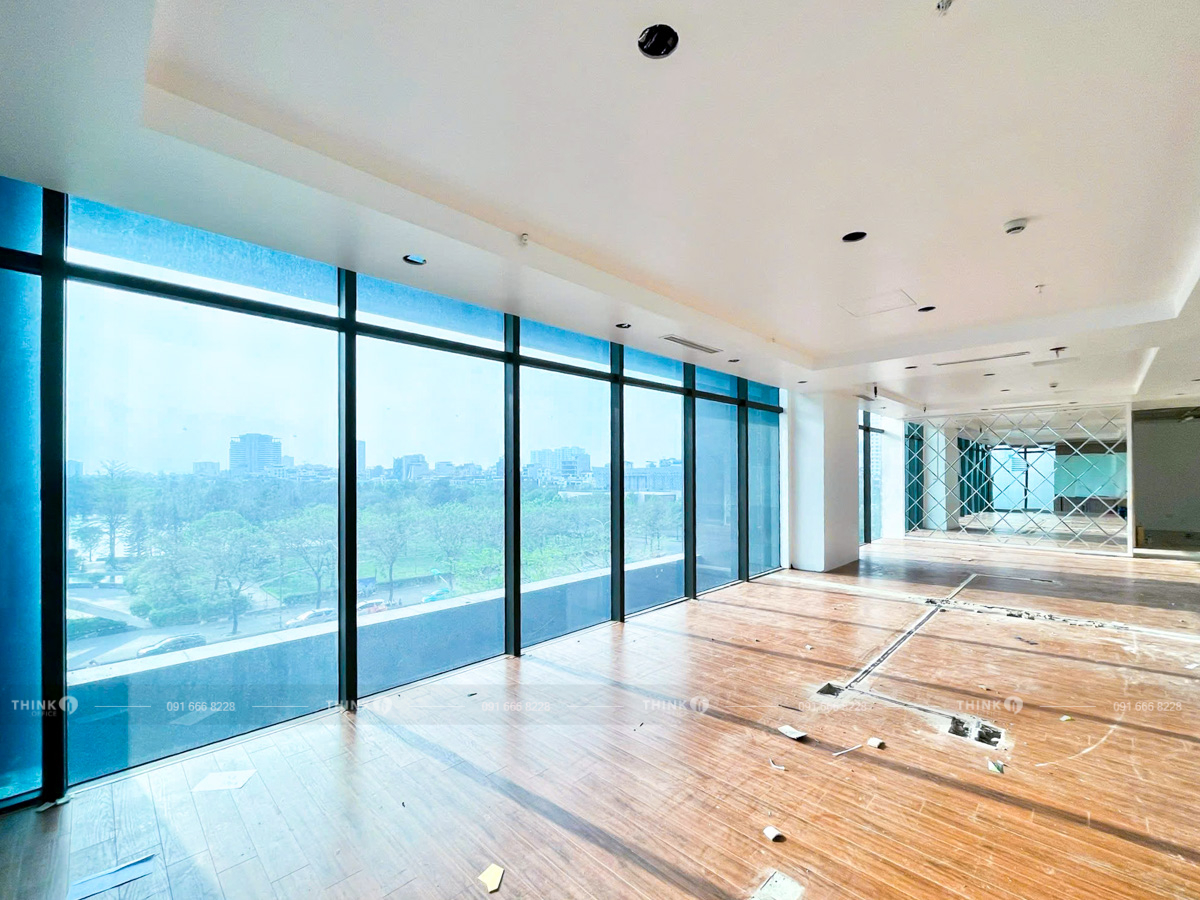Mặt bằng văn phòng điển hình cho thuê toà nhà N03 T1 Ngoại Giao Đoàn