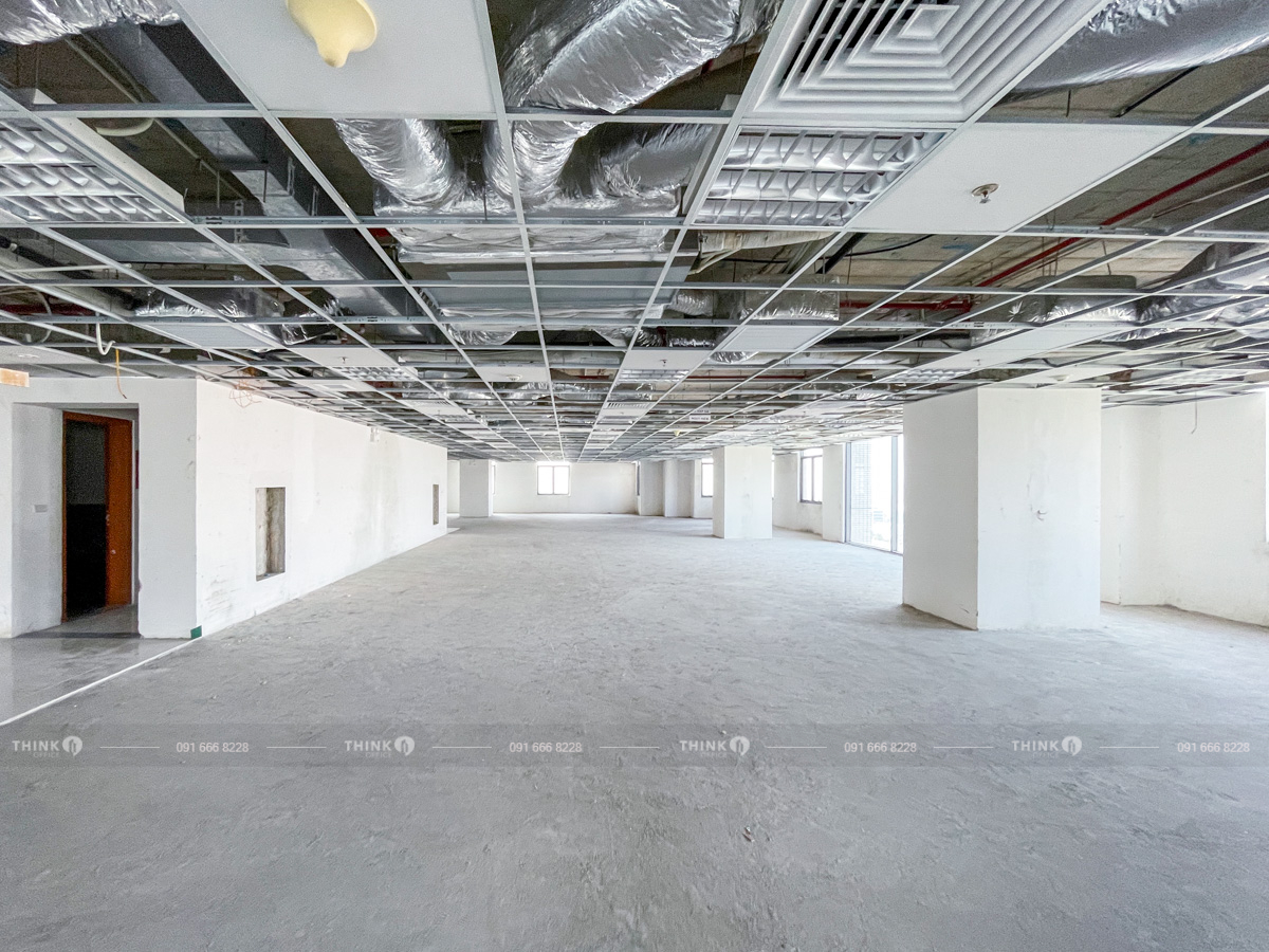 Mặt bằng văn phòng điển hình cho thuê toà nhà Nam Cường Building Tố Hữu