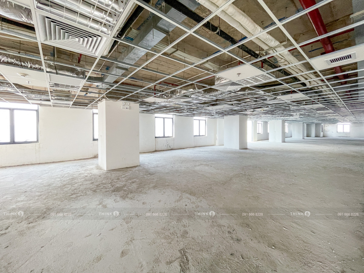 Mặt bằng văn phòng điển hình cho thuê toà nhà Nam Cường Building