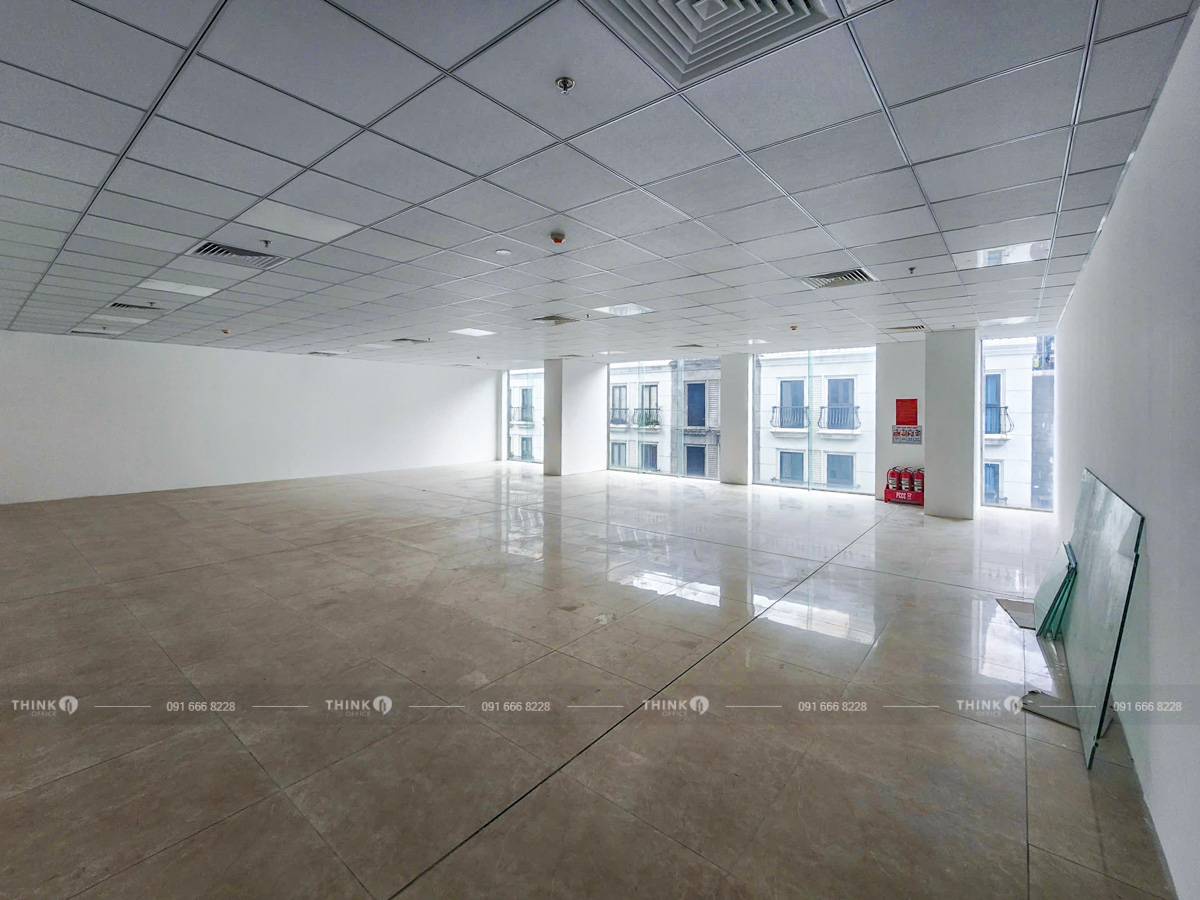 Mặt bằng văn phòng điển hình cho thuê toà nhà PHC Complex