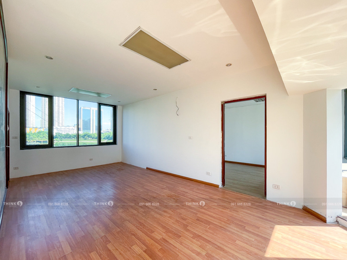Mặt bằng văn phòng điển hình cho thuê toà nhà Red River Building Lê Văn Lương