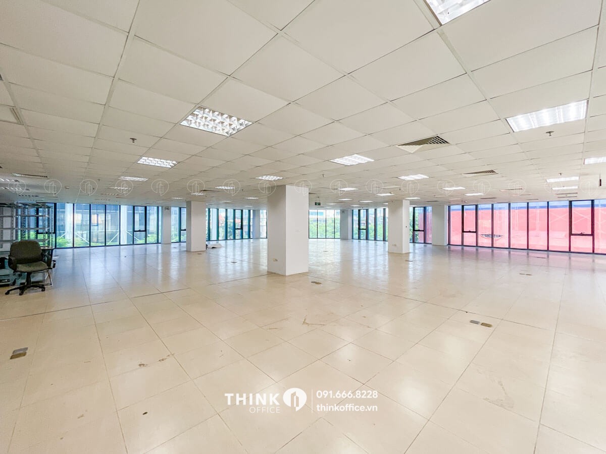 Diện tích văn phòng trống toà nhà SISC Tower