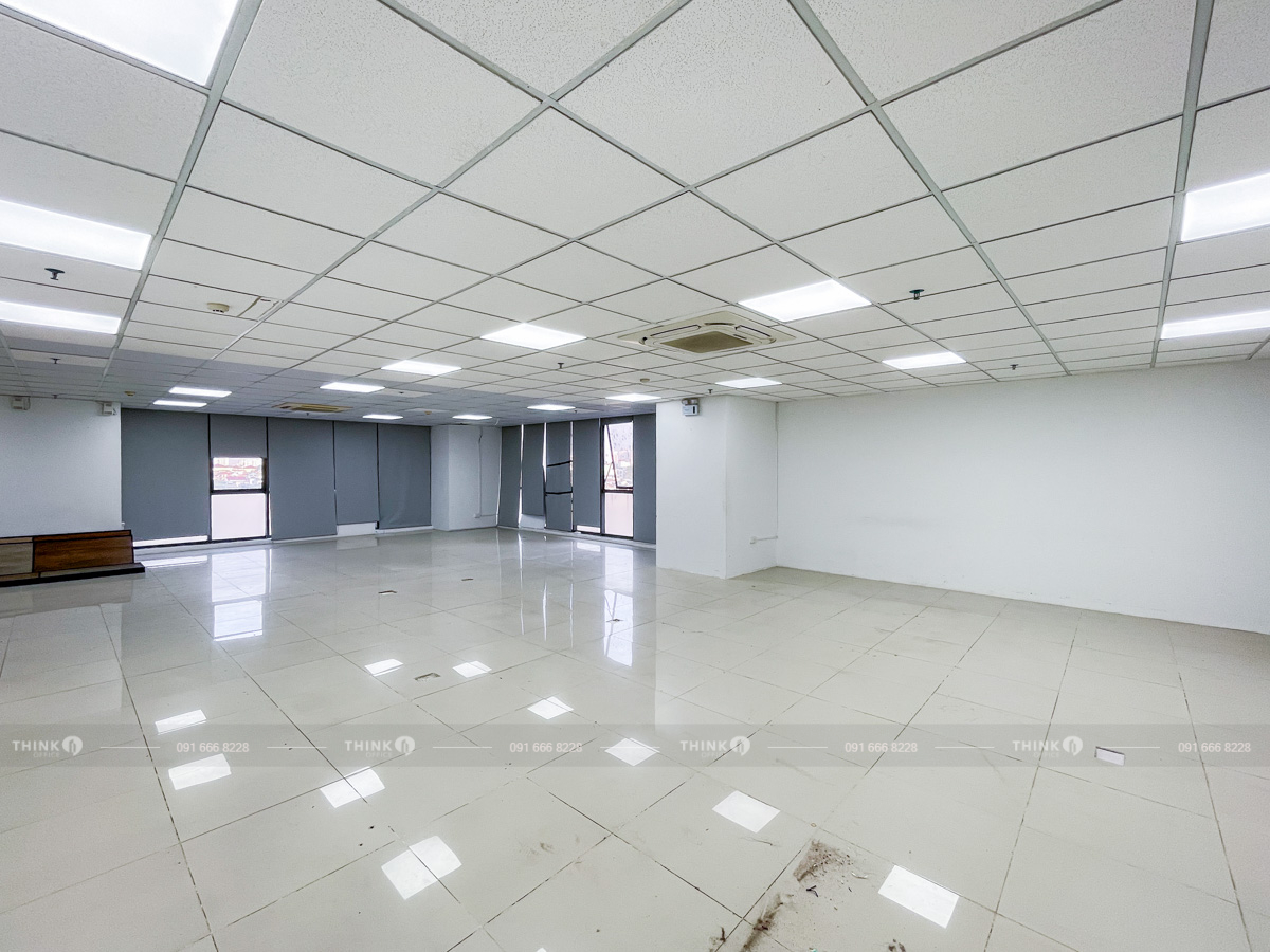 Mặt bằng văn phòng điển hình cho thuê toà nhà SME Hoàng Gia