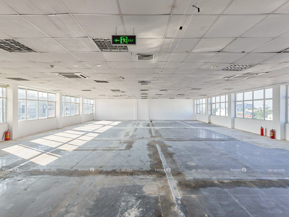 Mặt bằng văn phòng điển hình cho thuê toà nhà Tài Tâm Building Nguyễn Khuyến