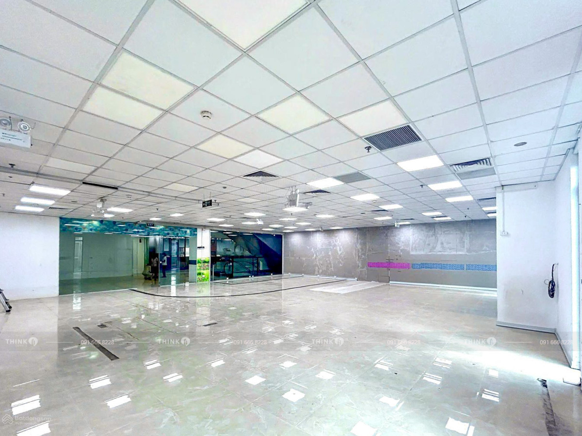 Mặt bằng văn phòng điển hình cho thuê toà nhà Trương Định Plaza