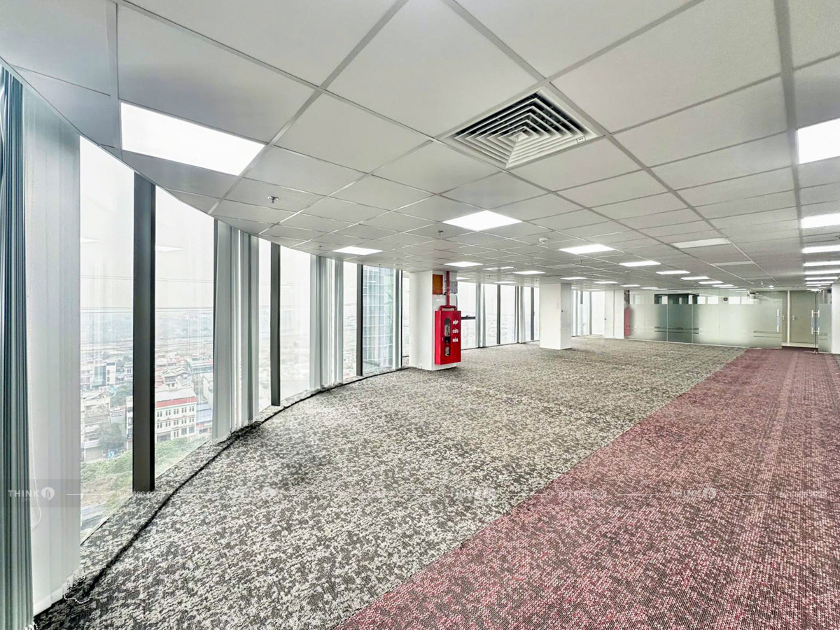 Mặt bằng văn phòng điển hình cho thuê toà nhà Vạn Phúc Building Tố Hữu