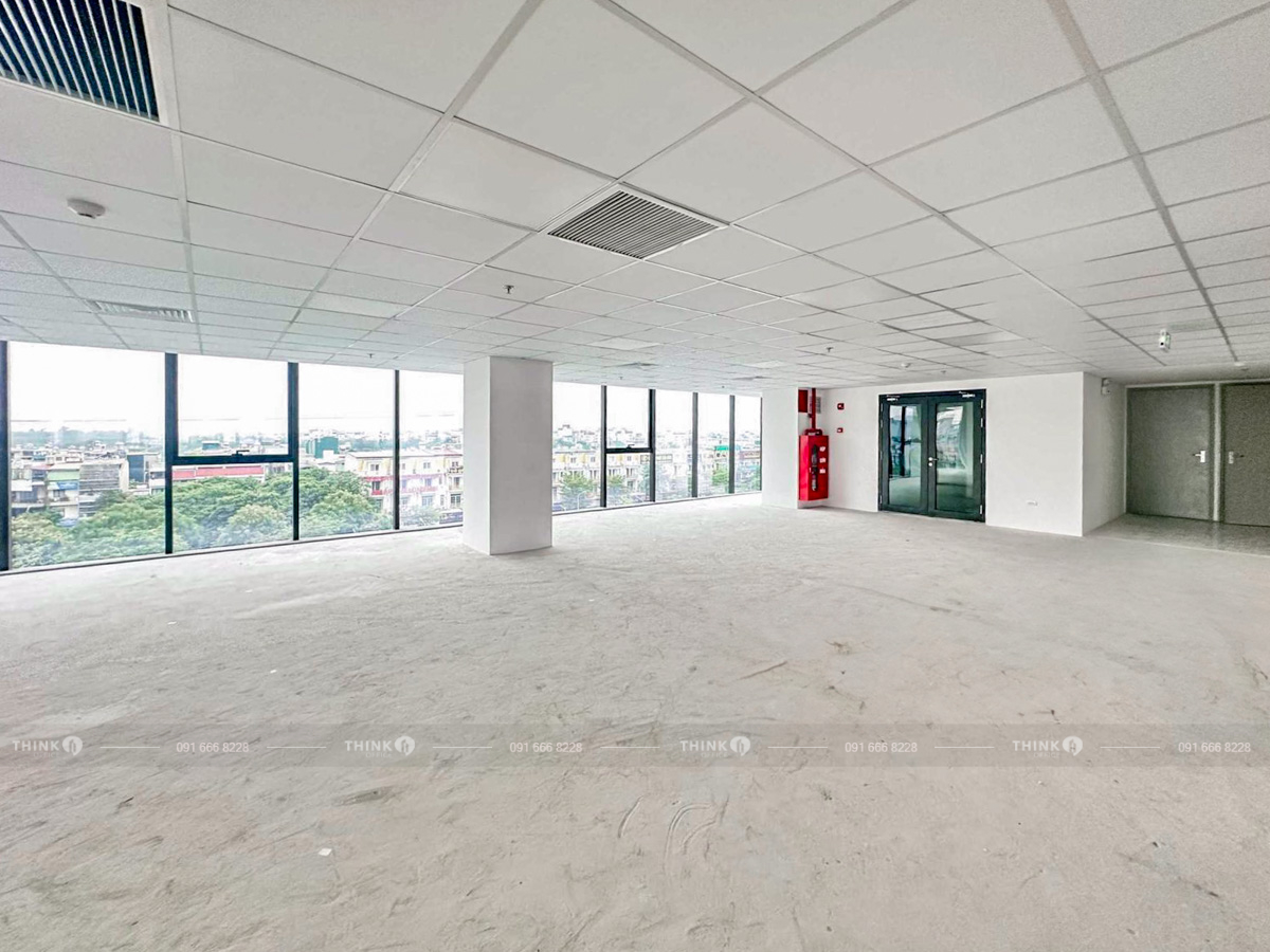 Mặt bằng văn phòng điển hình cho thuê toà nhà Vạn Phúc Building