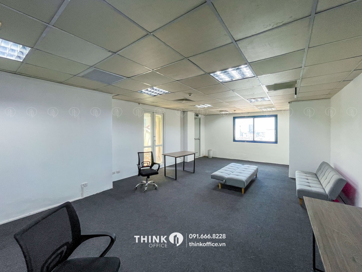 Mặt bằng văn phòng toà nhà Hanco 3 Building 14 Láng Hạ cho thuê