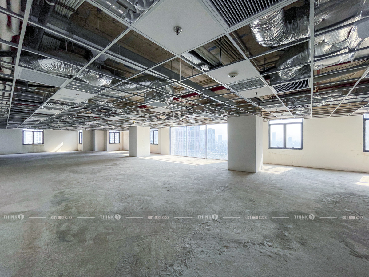 Mặt bằng văn phòng điển hình toà nhà Nam Cường Building