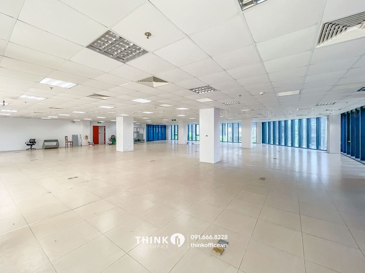 Mặt bằng văn phòng điển hình toà nhà SISC Tower Láng Hạ