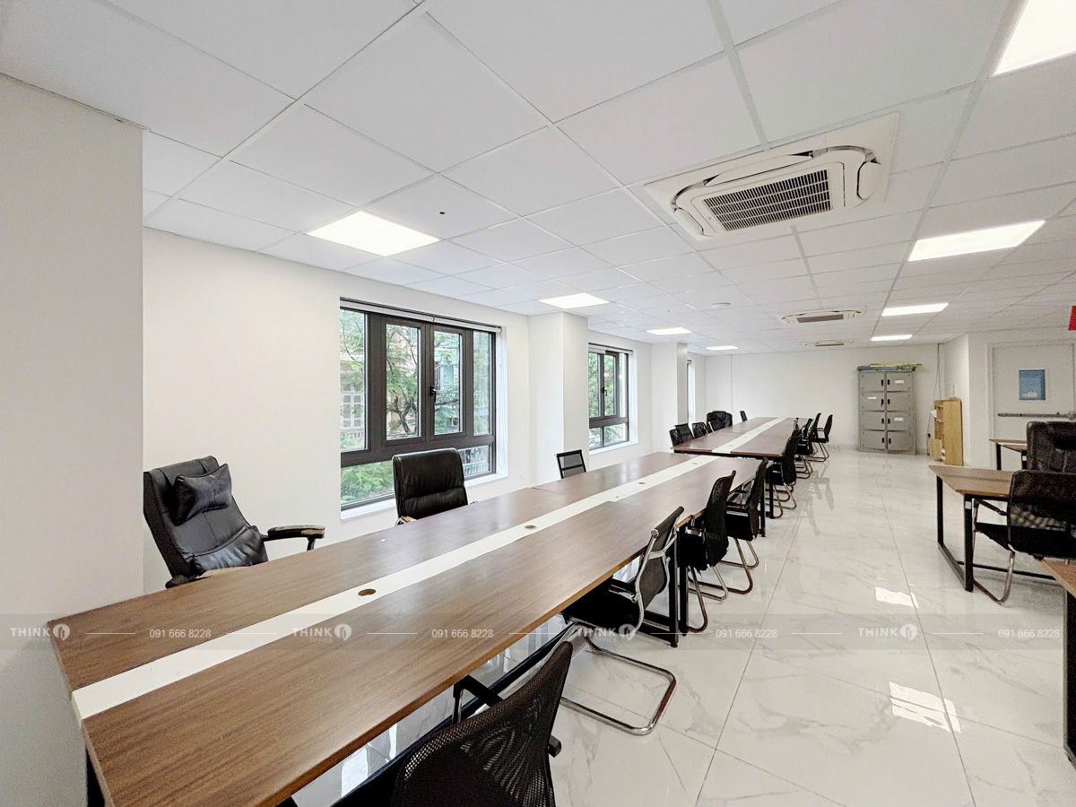Mặt bằng văn phòng điển hình toà nhà Sky Building Vũ Ngọc Phan