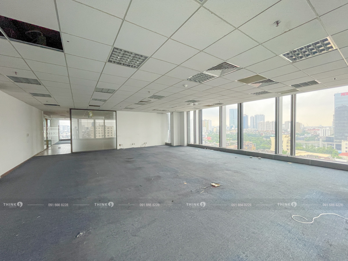 Mặt bằng văn phòng trống Vinaconex Tower Láng Hạ
