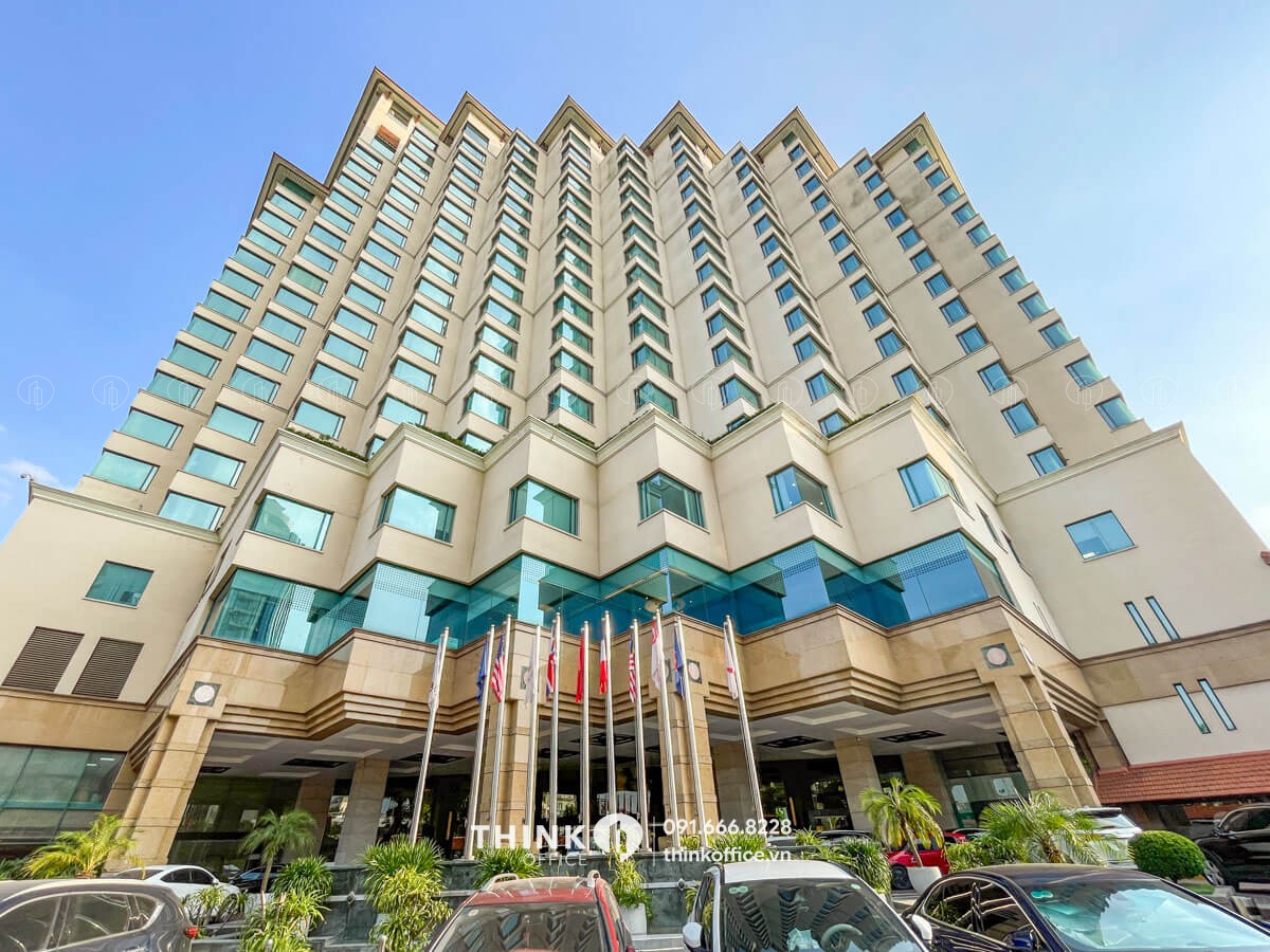 Mặt ngoài toà nhà Pan Pacific Hanoi 1 Đường Thanh Niên