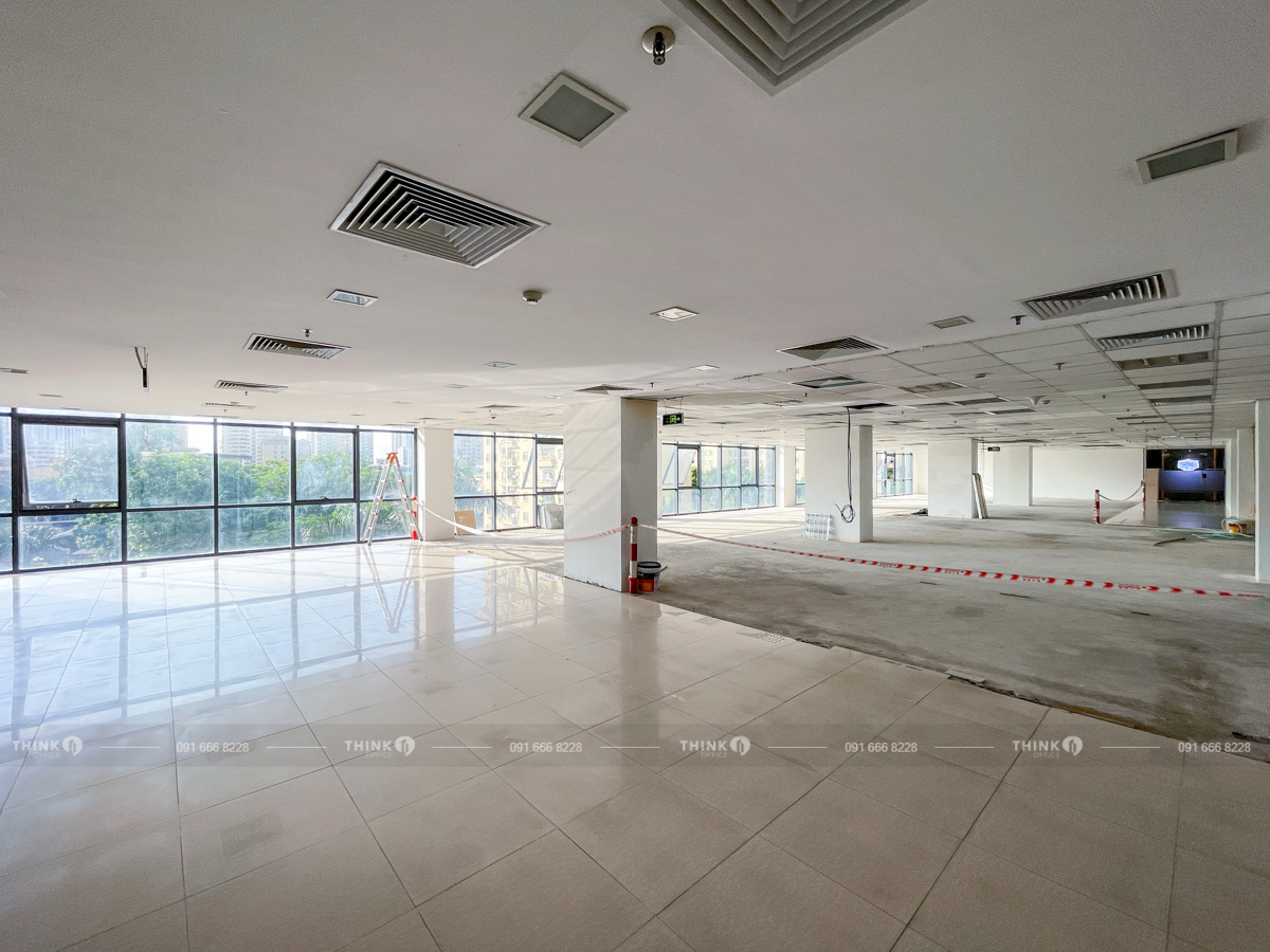 Sàn văn phòng điển hình cho thuê Cland Lê Đức Thọ