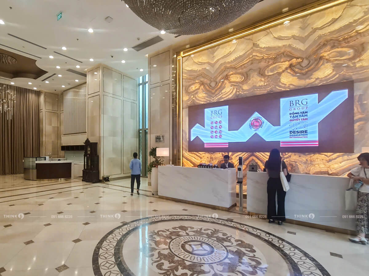 Sảnh lễ tân BRG Tower Trần Quang Khải