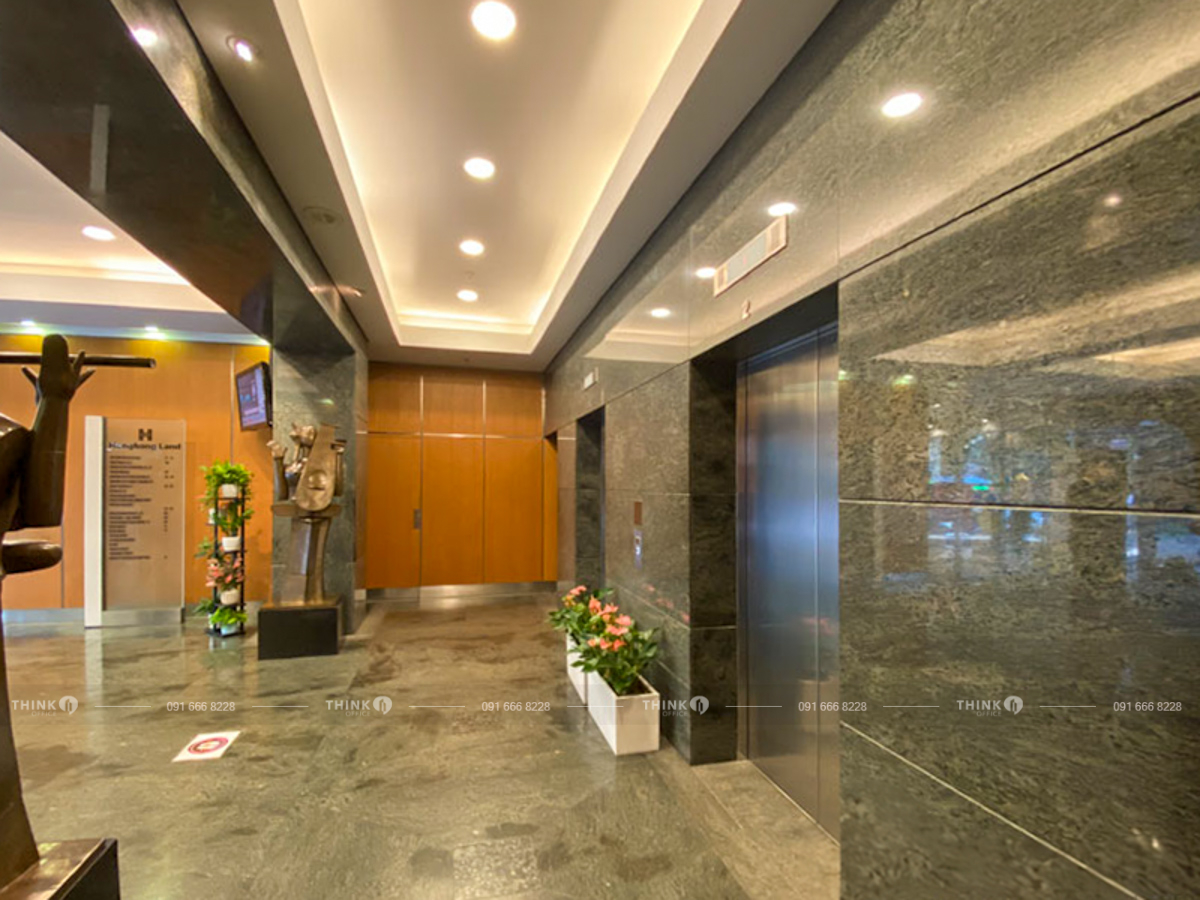 Sảnh thang máy Central Building Hai Bà Trưng