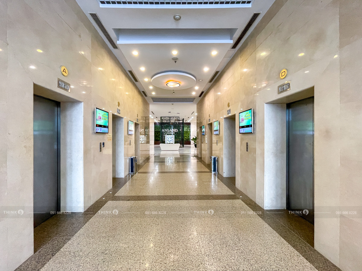 Sảnh thang máy toà nhà Nam Cường Building
