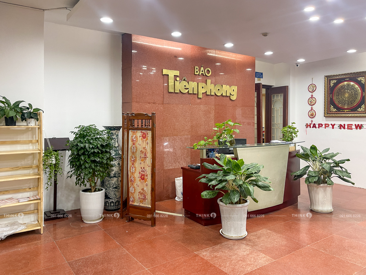 Sảnh toà nhà Báo Tiền Phong Hồ Xuân Hương