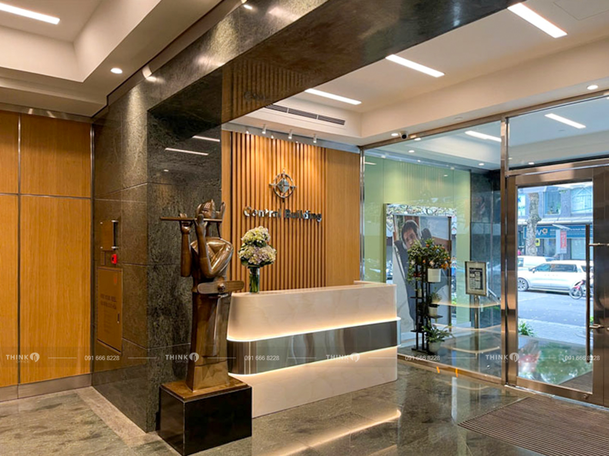 Sảnh toà nhà Central Building Hai Bà Trưng