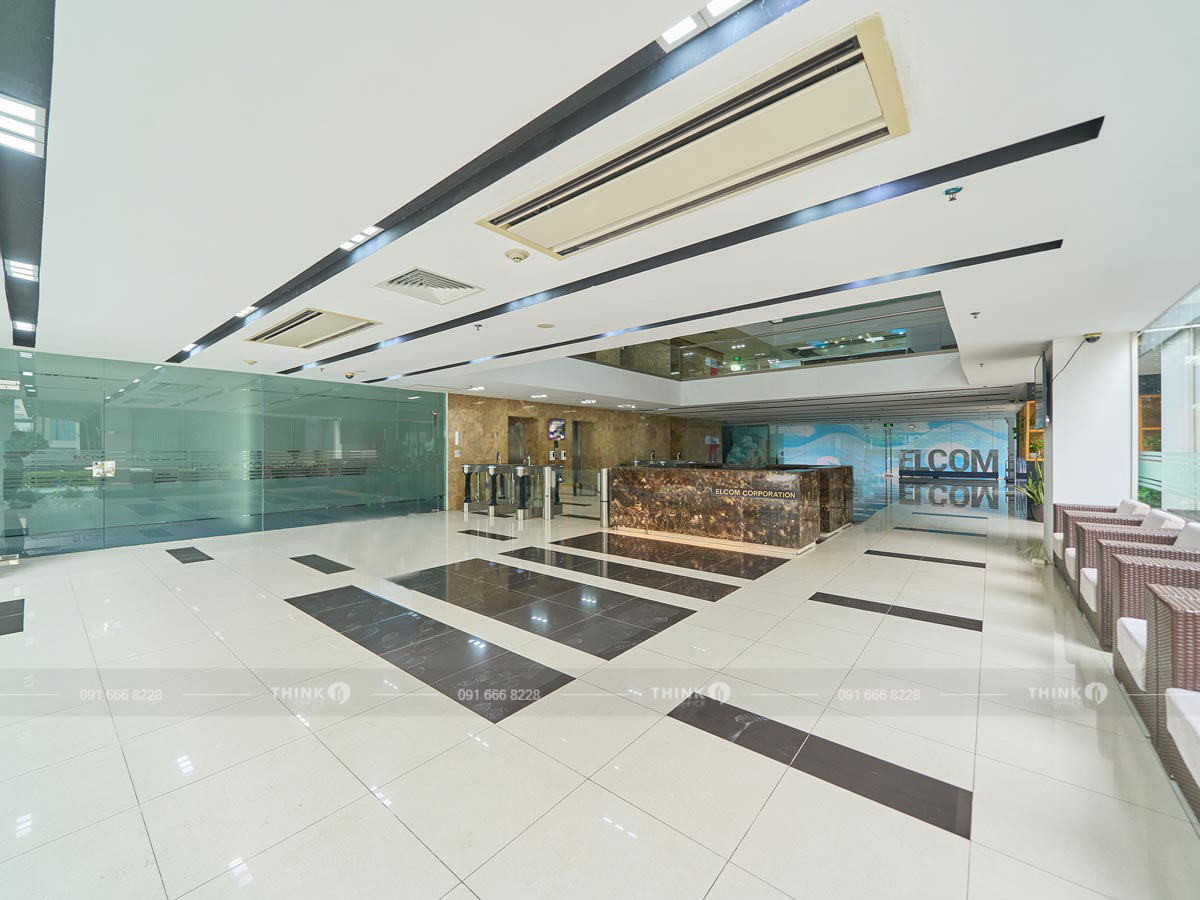 Sảnh toà nhà Elcom Building